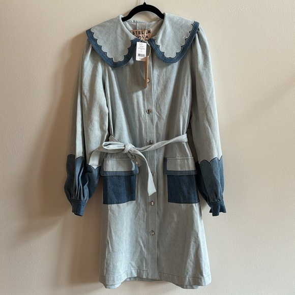 NWT Stella Nova denim dress - Picture 4 of 5